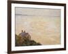 The Hut at Trouville, Low Tide, 1881-Claude Monet-Framed Giclee Print