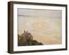 The Hut at Trouville, Low Tide, 1881-Claude Monet-Framed Giclee Print