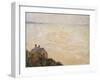 The Hut at Trouville, Low Tide, 1881-Claude Monet-Framed Giclee Print