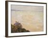 The Hut at Trouville, Low Tide, 1881-Claude Monet-Framed Giclee Print