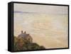 The Hut at Trouville, Low Tide, 1881-Claude Monet-Framed Stretched Canvas