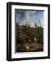 The Hut-Adriaen van de Velde-Framed Art Print