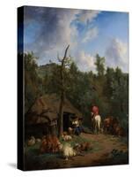 The Hut-Adriaen van de Velde-Stretched Canvas