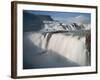 The Hvita River Roars Over Gullfoss Waterfall, Iceland-Don Grall-Framed Photographic Print