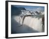 The Hvita River Roars Over Gullfoss Waterfall, Iceland-Don Grall-Framed Photographic Print