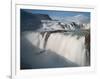 The Hvita River Roars Over Gullfoss Waterfall, Iceland-Don Grall-Framed Photographic Print