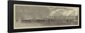 The Hydraulic Lift Graving Dock at Bombay-null-Framed Giclee Print