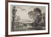 The Hydraulic Machine, 1862-Charles Francois Daubigny-Framed Giclee Print