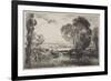 The Hydraulic Machine, 1862-Charles Francois Daubigny-Framed Giclee Print