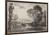 The Hydraulic Machine, 1862-Charles Francois Daubigny-Framed Giclee Print