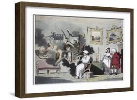 The Hypochondriac, Satirical Artwork-Science Photo Library-Framed Photographic Print