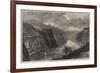 The I-Chang Gorge, on the Upper Yang-Tze-Kiang, China-null-Framed Giclee Print