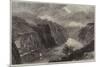 The I-Chang Gorge, on the Upper Yang-Tze-Kiang, China-null-Mounted Giclee Print