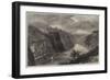 The I-Chang Gorge, on the Upper Yang-Tze-Kiang, China-null-Framed Giclee Print