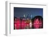 The Ibirapuera Park Fountain, Sao Paulo.-Jon Hicks-Framed Photographic Print