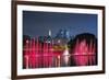 The Ibirapuera Park Fountain, Sao Paulo.-Jon Hicks-Framed Photographic Print