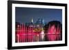 The Ibirapuera Park Fountain, Sao Paulo.-Jon Hicks-Framed Photographic Print