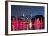 The Ibirapuera Park Fountain, Sao Paulo.-Jon Hicks-Framed Photographic Print