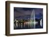 The Ibirapuera Park Fountain, Sao Paulo.-Jon Hicks-Framed Photographic Print