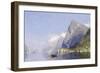 The Ice Blue Fjord-George Rasmussen-Framed Giclee Print