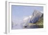 The Ice Blue Fjord-George Rasmussen-Framed Giclee Print