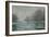 The Ice Breaking Near Vetheuil, 1880-Claude Monet-Framed Giclee Print