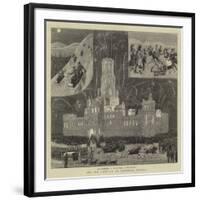 The Ice Carnival at Montreal, Canada-null-Framed Giclee Print