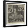 The Ice Carnival at Montreal, Canada-null-Framed Giclee Print