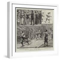 The Ice Carnival at the Royal Albert Hall-Charles Joseph Staniland-Framed Giclee Print