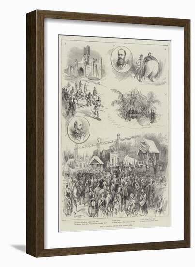 The Ice Carnival at the Royal Albert Hall-Frederick George Kitton-Framed Giclee Print