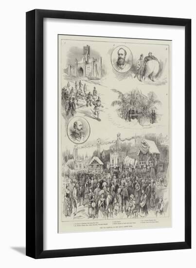 The Ice Carnival at the Royal Albert Hall-Frederick George Kitton-Framed Giclee Print