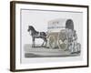 The Ice Cart, 1840-48-Nicolino Calyo-Framed Giclee Print