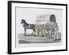 The Ice Cart, 1840-48-Nicolino Calyo-Framed Giclee Print