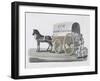 The Ice Cart, 1840-48-Nicolino Calyo-Framed Giclee Print