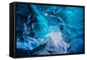 The Ice Cave-Trevor Cole-Framed Stretched Canvas