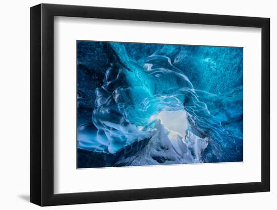 The Ice Cave-Trevor Cole-Framed Photographic Print