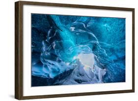 The Ice Cave-Trevor Cole-Framed Photographic Print