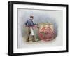 The Ice Cream Seller, 1895-Gustav Zafaurek-Framed Giclee Print