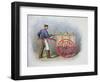 The Ice Cream Seller, 1895-Gustav Zafaurek-Framed Giclee Print