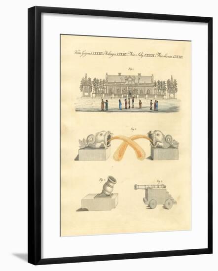 The Ice Palace at the Neva River in St. Peterburg-null-Framed Giclee Print