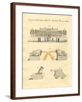 The Ice Palace at the Neva River in St. Peterburg-null-Framed Giclee Print