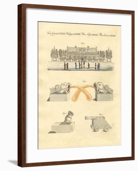 The Ice Palace at the Neva River in St. Peterburg-null-Framed Giclee Print