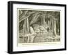 The Ice Saloon in the Ice Cave of Dobschau in Hungary-null-Framed Giclee Print