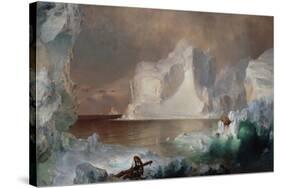 The Icebergs-Frederic Edwin Church-Stretched Canvas