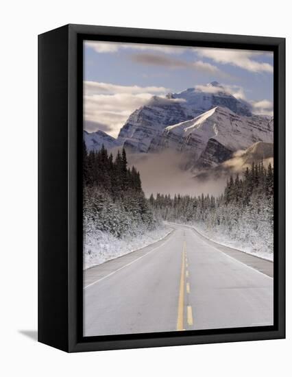 The Icefields Parkway, Banff-Jasper National Parks, Rocky Mountains, Canada-Gavin Hellier-Framed Stretched Canvas