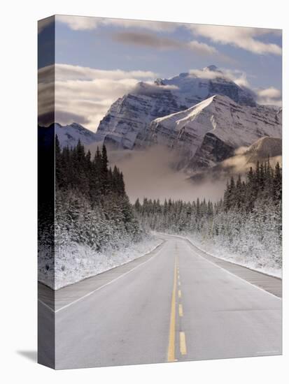 The Icefields Parkway, Banff-Jasper National Parks, Rocky Mountains, Canada-Gavin Hellier-Stretched Canvas