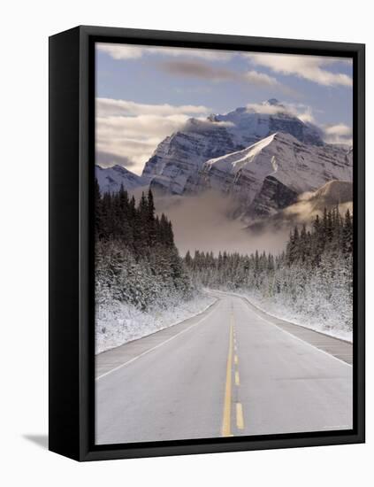 The Icefields Parkway, Banff-Jasper National Parks, Rocky Mountains, Canada-Gavin Hellier-Framed Stretched Canvas