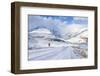 The Icefields Parkway Road Highway Covered in Ice at the Icefields Centre-Neale Clark-Framed Photographic Print