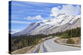 The Icefields Parkway Road Highway Through Jasper National Park-Neale Clark-Stretched Canvas