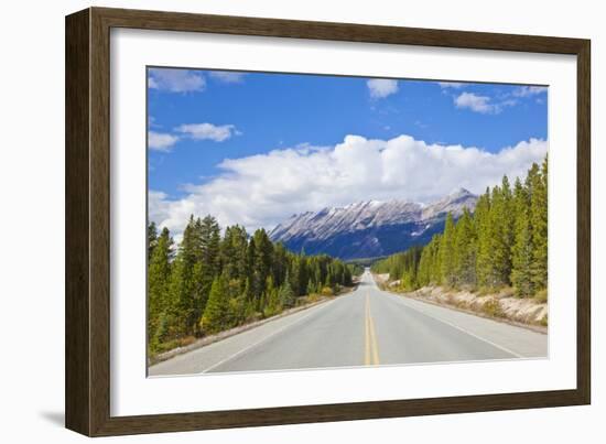 The Icefields Parkway Road Highway Through Jasper National Park-Neale Clark-Framed Photographic Print